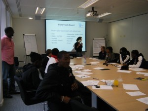 Kickz Youth Board Training with Urban Synergy