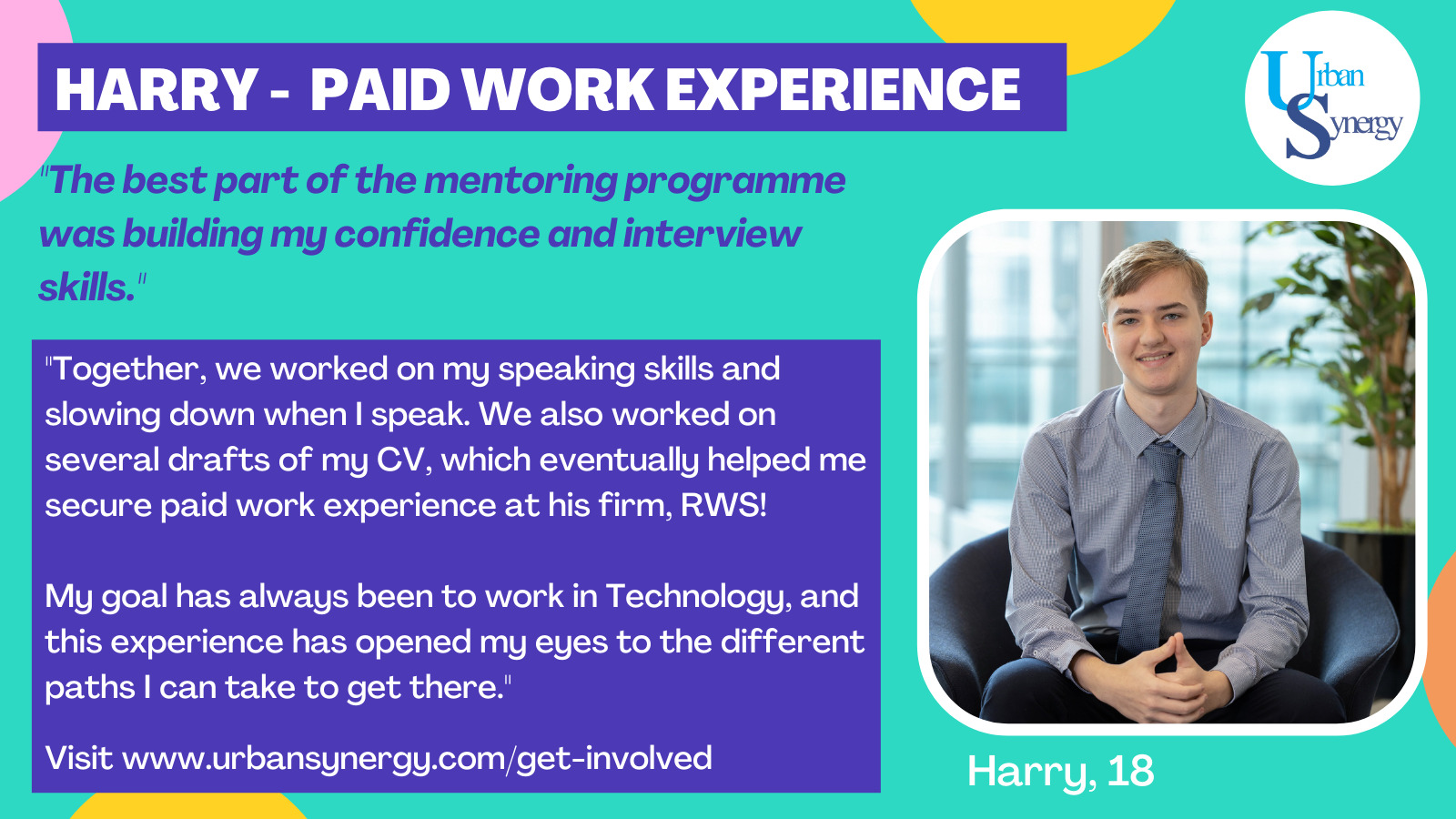 Harry - Work experience at RWS