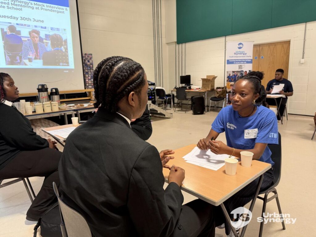 Goldman Sachs Mock Interview & Speed Mentoring with Prendergast Vale Tuesday 30th June 29